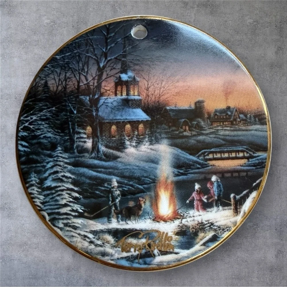 Set of 5 Terry Redlin Ornaments